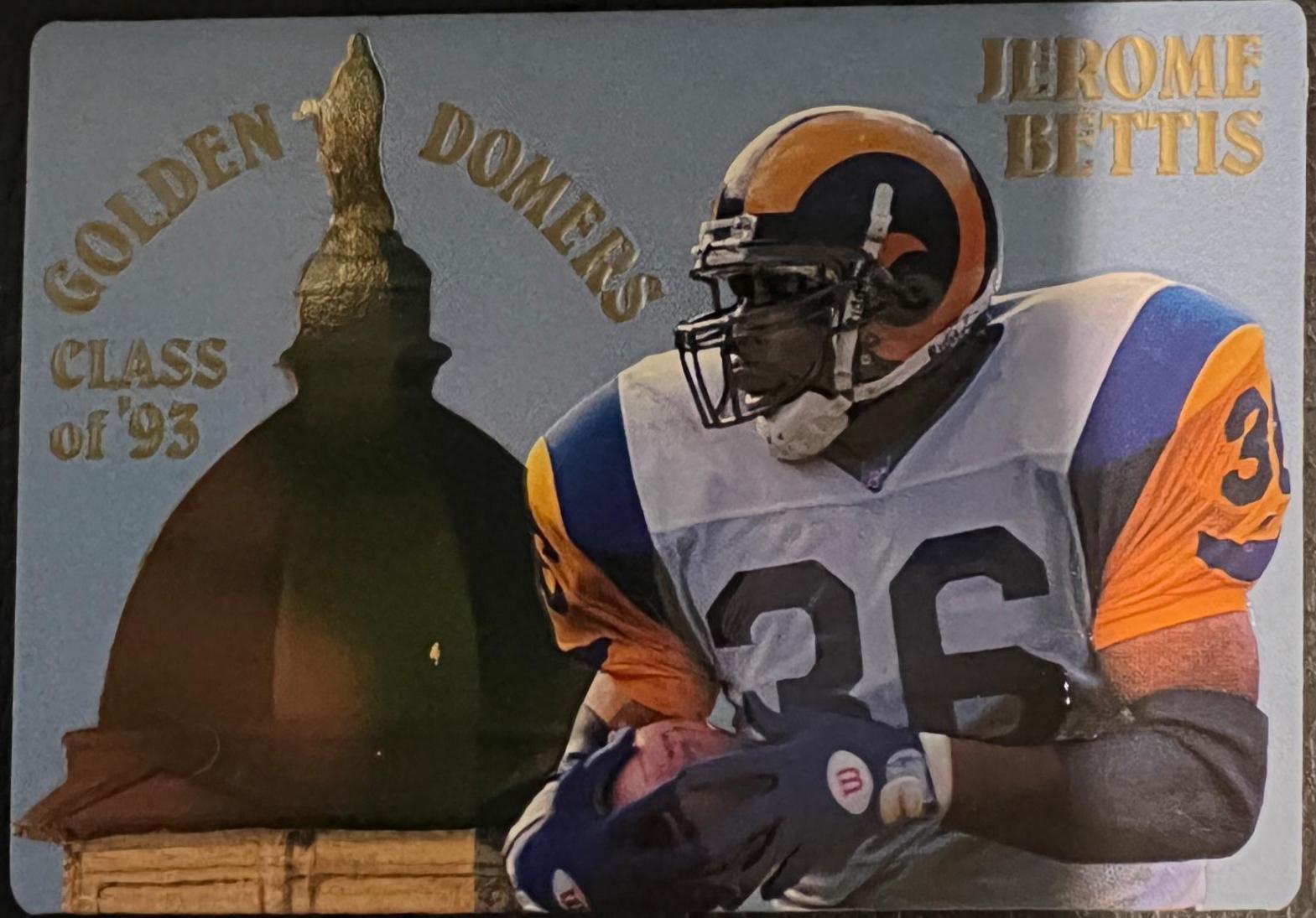 Jerome Bettis #RU944 Football Cards 1994 Action Packed Prototypes