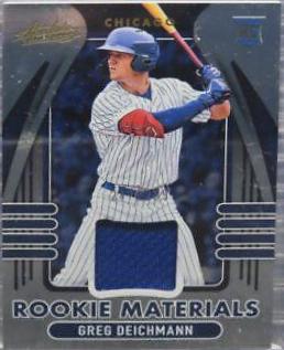 Greg Deichmann #ARM-GD Baseball Cards 2022 Panini Absolute Rookie Materials