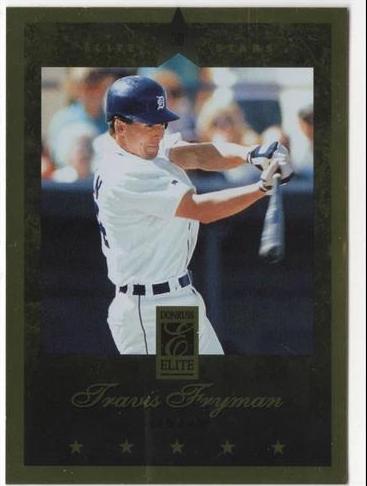 Travis Fryman #96 1997 Donruss Elite Baseball