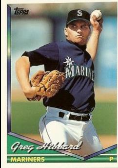 Greg Hibbard #124T Baseball Cards 1994 Topps Traded