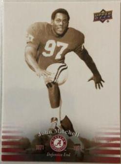 John Mitchell #15 Football Cards 2012 Upper Deck University of Alabama