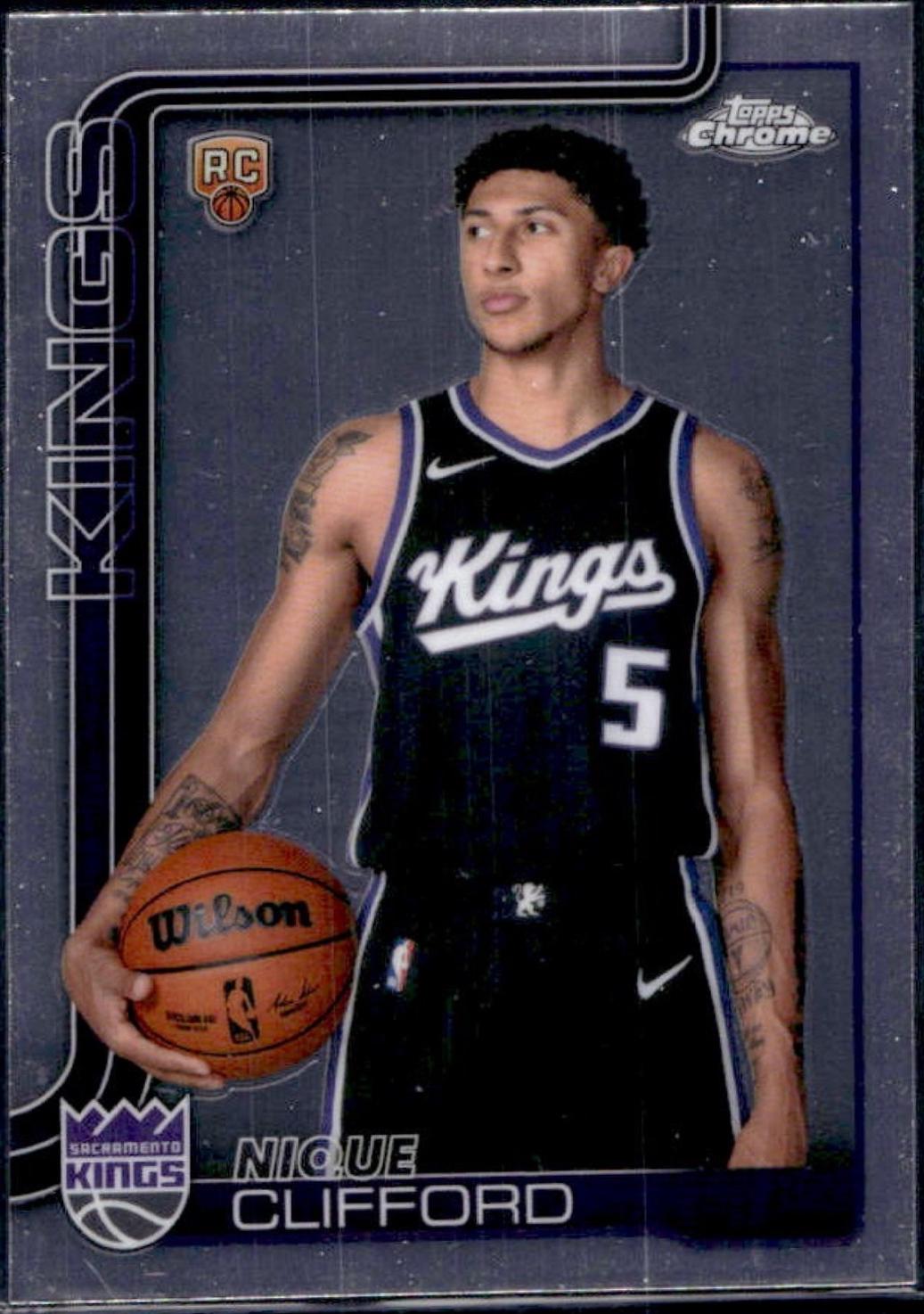 2025 Topps Chrome Nique Clifford [Image Variation] #274 card