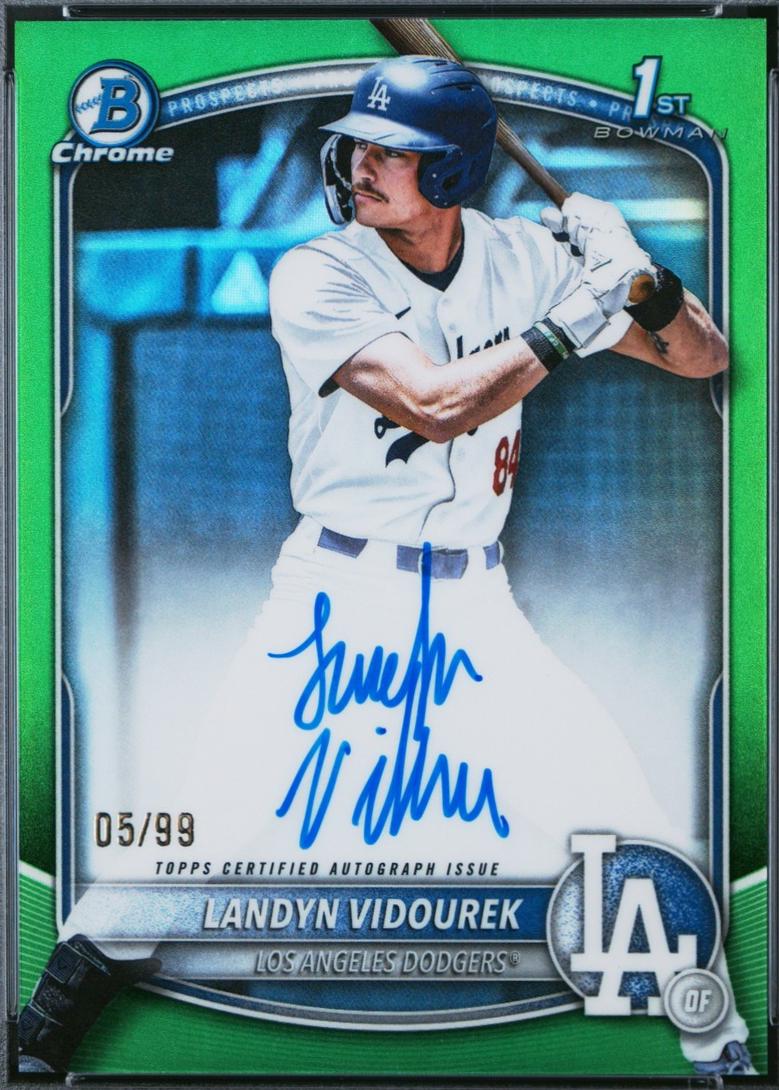 Landyn Vidourek [Green Refractor] #CPA-LV