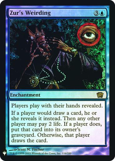 Zur's Weirding [Foil] (Magic Mystery Booster)