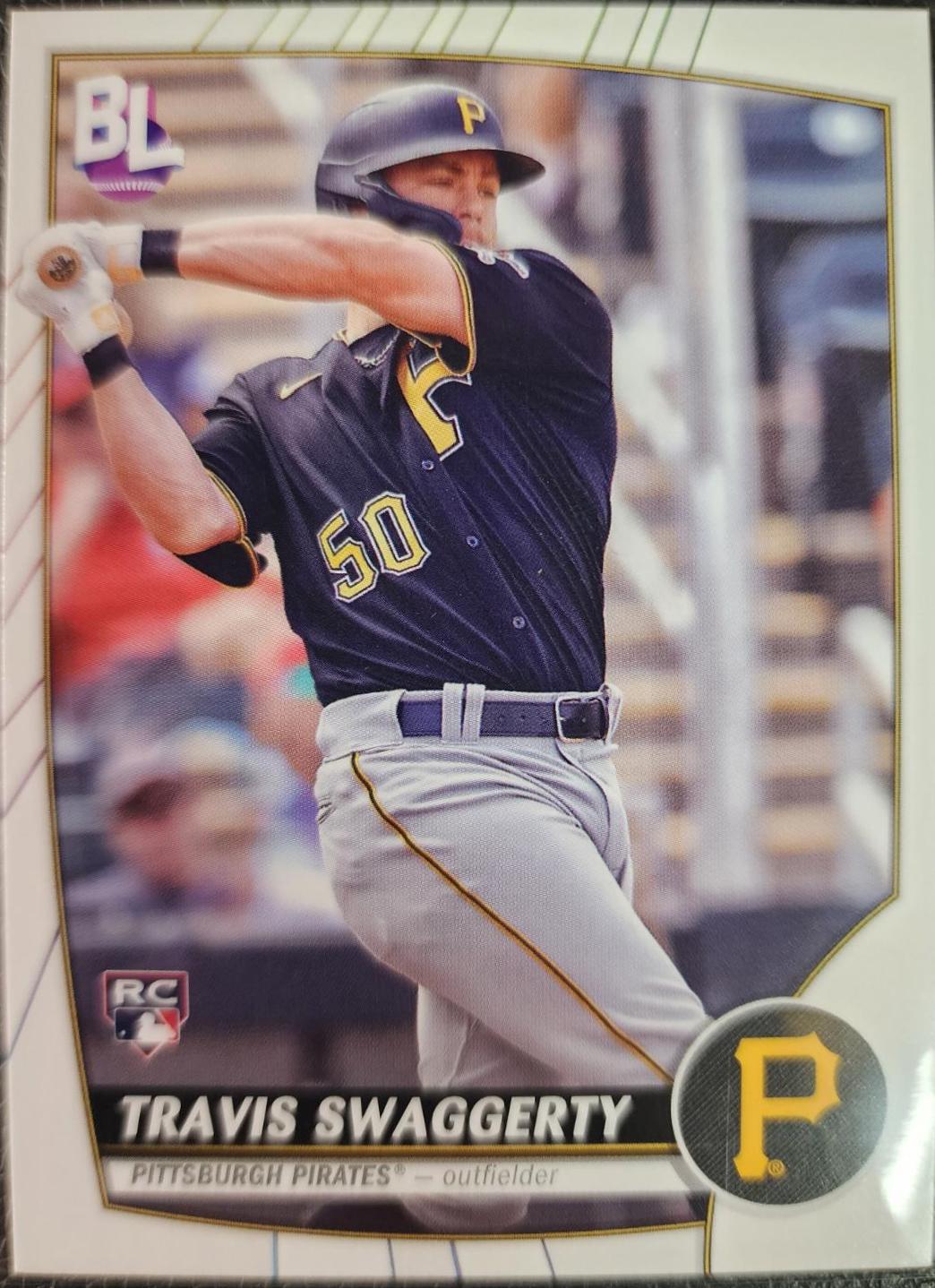 Travis Swaggerty #14 Baseball Cards 2023 Topps Big League