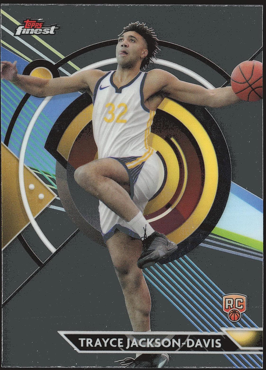 Trayce Jackson-Davis #91 Basketball Cards 2023 Topps Finest