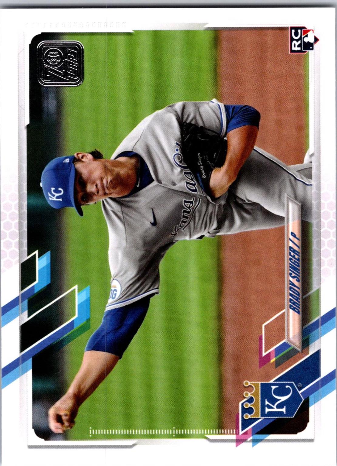 Brady Singer #169 Baseball Cards 2021 Topps
