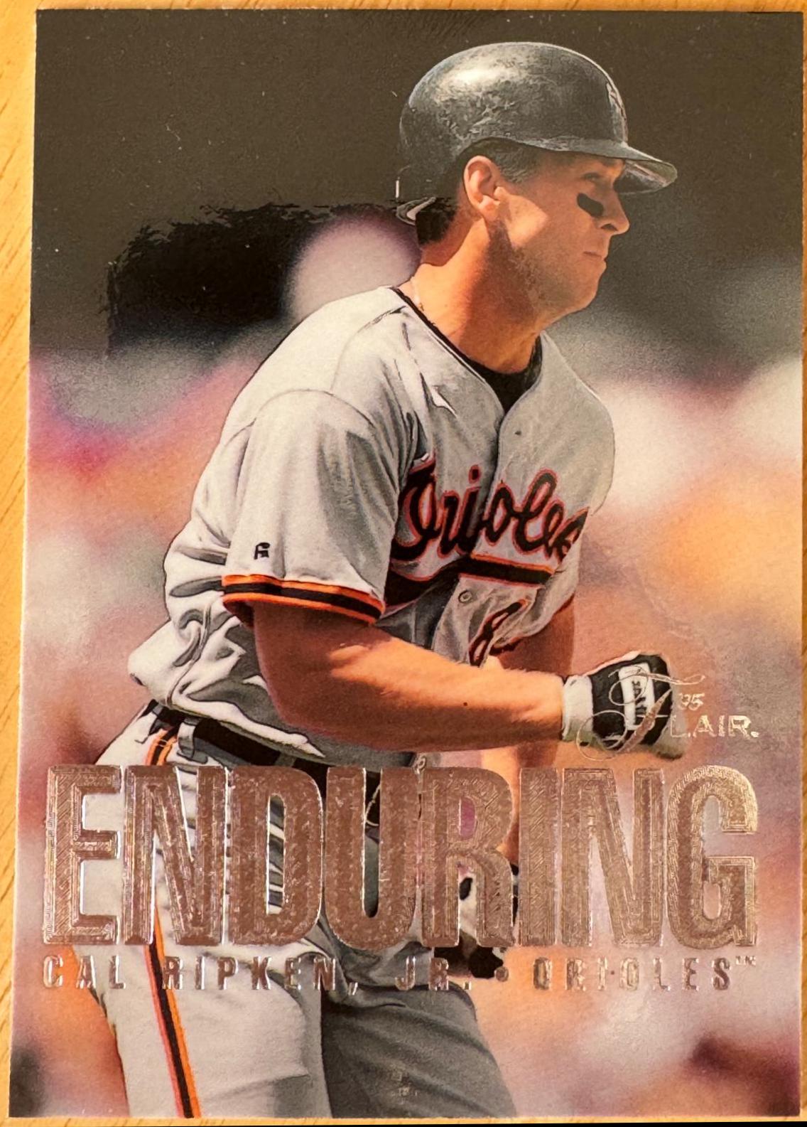 All-Star MVP #7 Baseball Cards 1995 Flair Ripken Jr. Enduring