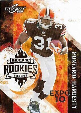 Montario Hardesty #25 Football Cards 2010 Panini Score Hot Rookies