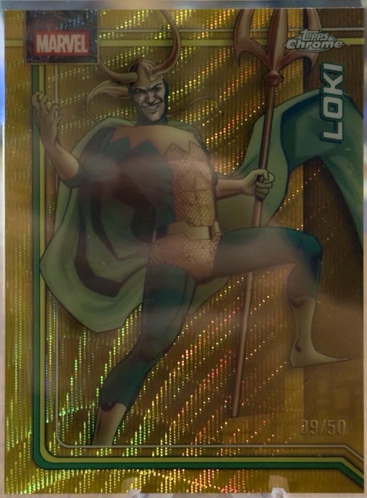 Loki Gold Wave Refractor