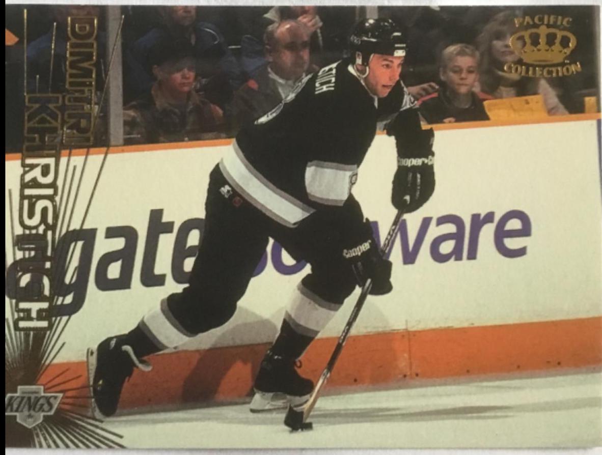Dimitri Khristich #219 Hockey Cards 1997 Pacific Crown