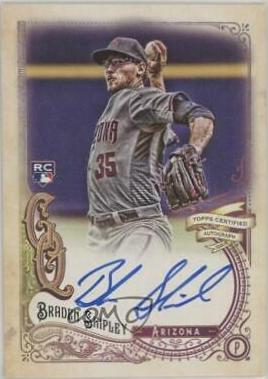 Braden Shipley #GQA-BSH Baseball Cards 2017 Topps Gypsy Queen Autographs