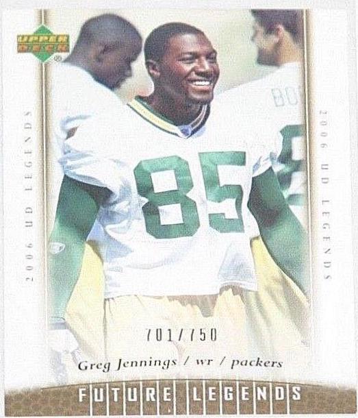 Greg Jennings #141 2006 Upper Deck Legends Football