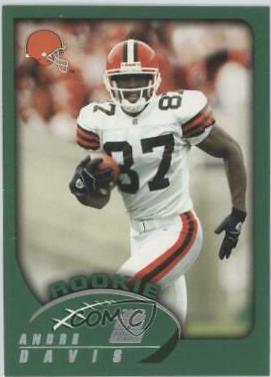 Andre Davis #322 Football Cards 2002 Topps