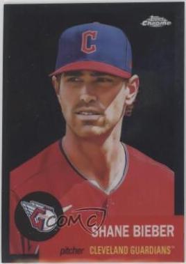 Shane Bieber [Black Refractor] #189