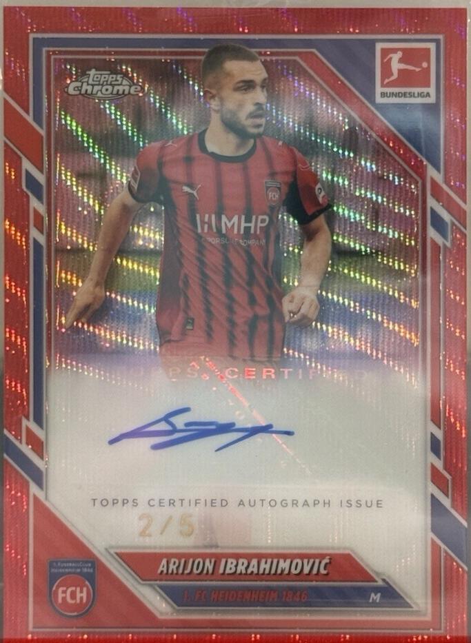 Arijon Ibrahimovic [Red Wave] #BA-AIB
