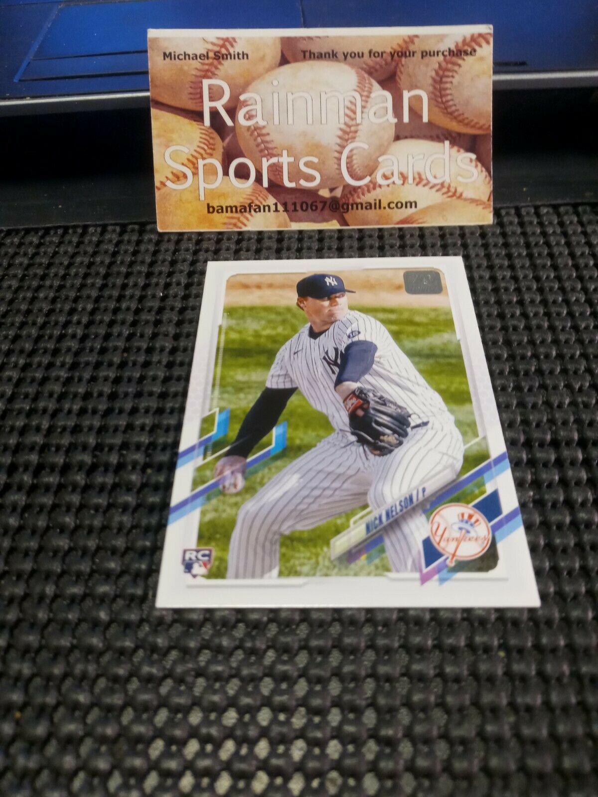 Nick Nelson #US119 Baseball Cards 2021 Topps Update