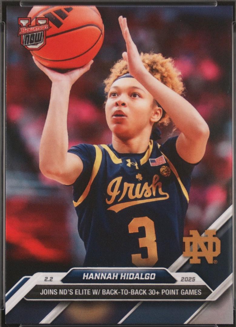 2024 Bowman U Now Hannah Hidalgo #59 card