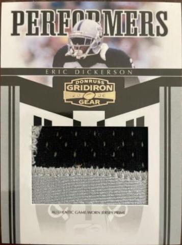 Eric Dickerson #PR-15 Football Cards 2006 Panini Donruss Gridiron Gear Performers