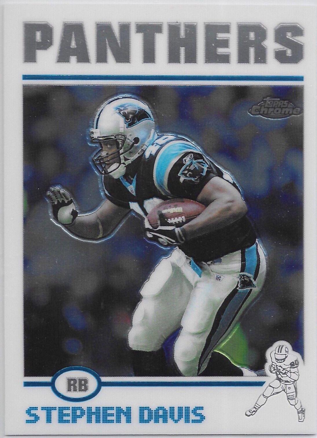 Stephen Davis #10 Football Cards 2004 Topps Chrome
