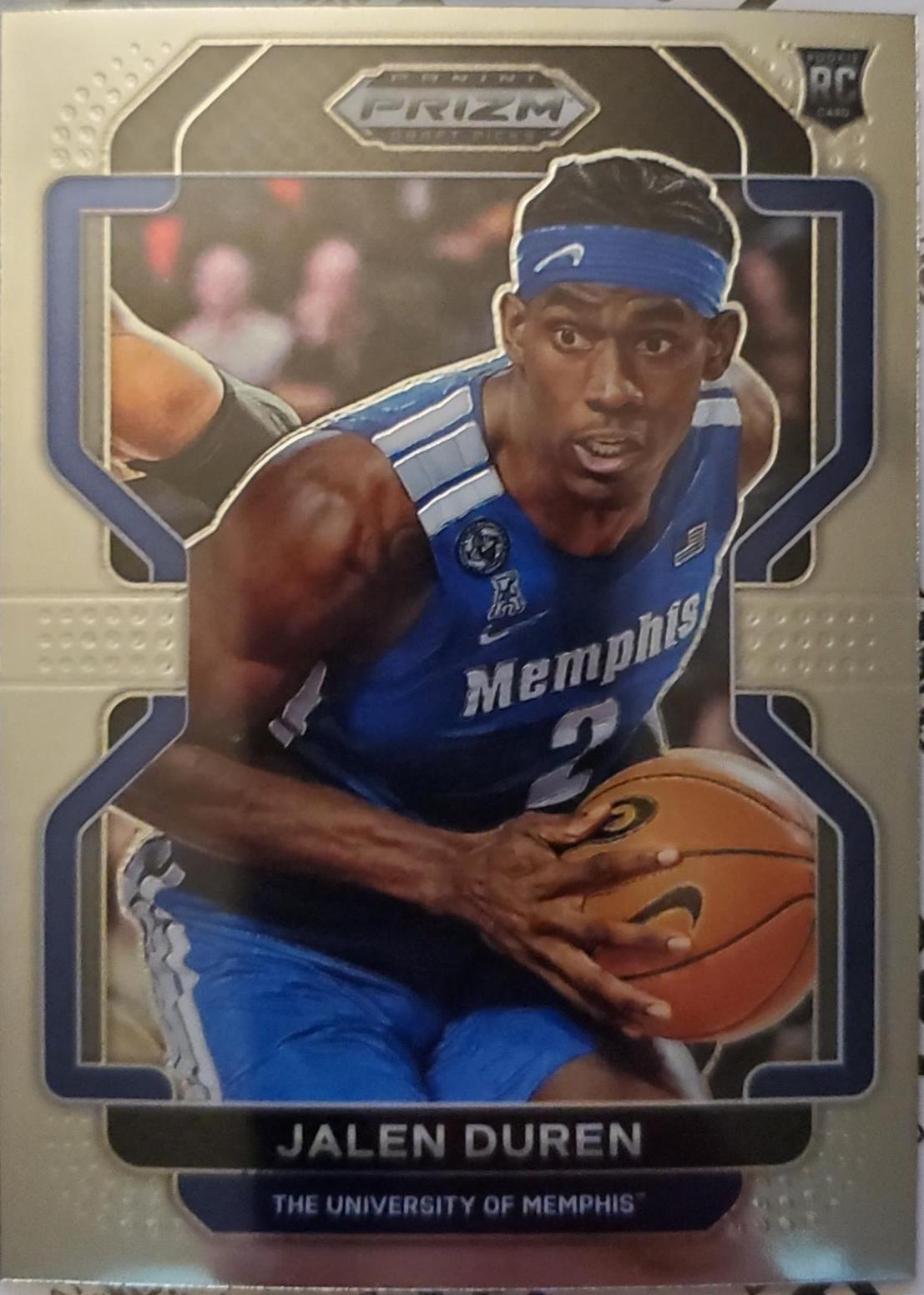 Jalen Duren #58 Basketball Cards 2022 Panini Prizm Draft Picks