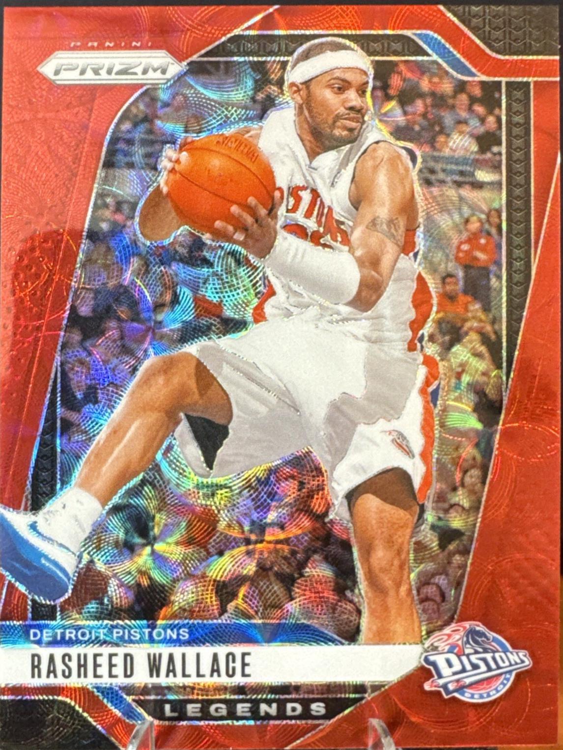 Rasheed Wallace [Choice Red] #293 Prices | 2024 Panini Prizm ...