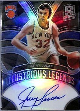 Jerry Lucas #ILS-JLU Basketball Cards 2021 Panini Spectra Illustrious Legends Signatures