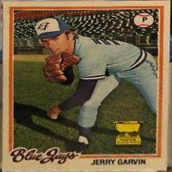 Jerry Garvin #419 Baseball Cards 1978 Topps