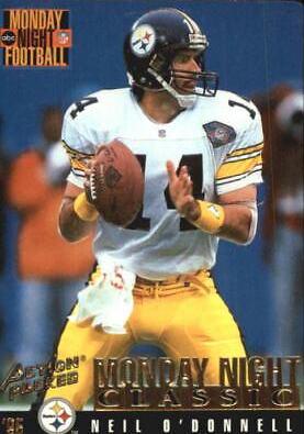 Neil O'Donnell #122 1995 Action Packed Monday Night Football