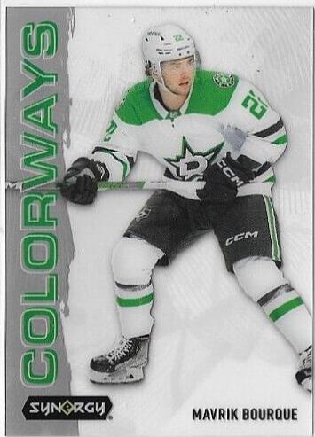 Mavrik Bourque #L-12 Hockey Cards 2024 Upper Deck Synergy Colorways