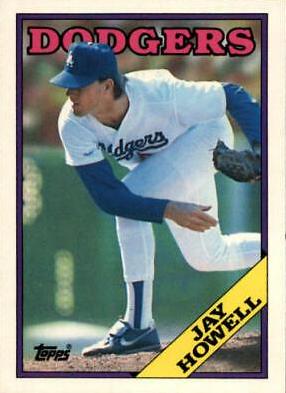 Jay Howell #52T Baseball Cards 1988 Topps Traded