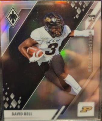 David Bell #26 Football Cards 2022 Panini Chronicles Draft Picks Phoenix