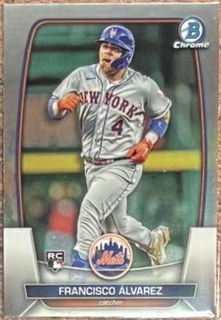 Francisco Alvarez #35 Baseball Cards 2023 Bowman Chrome