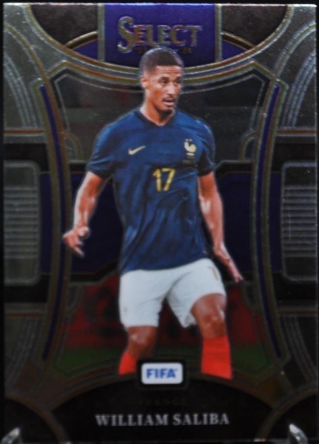 William Saliba #182 2023 Panini Select FIFA