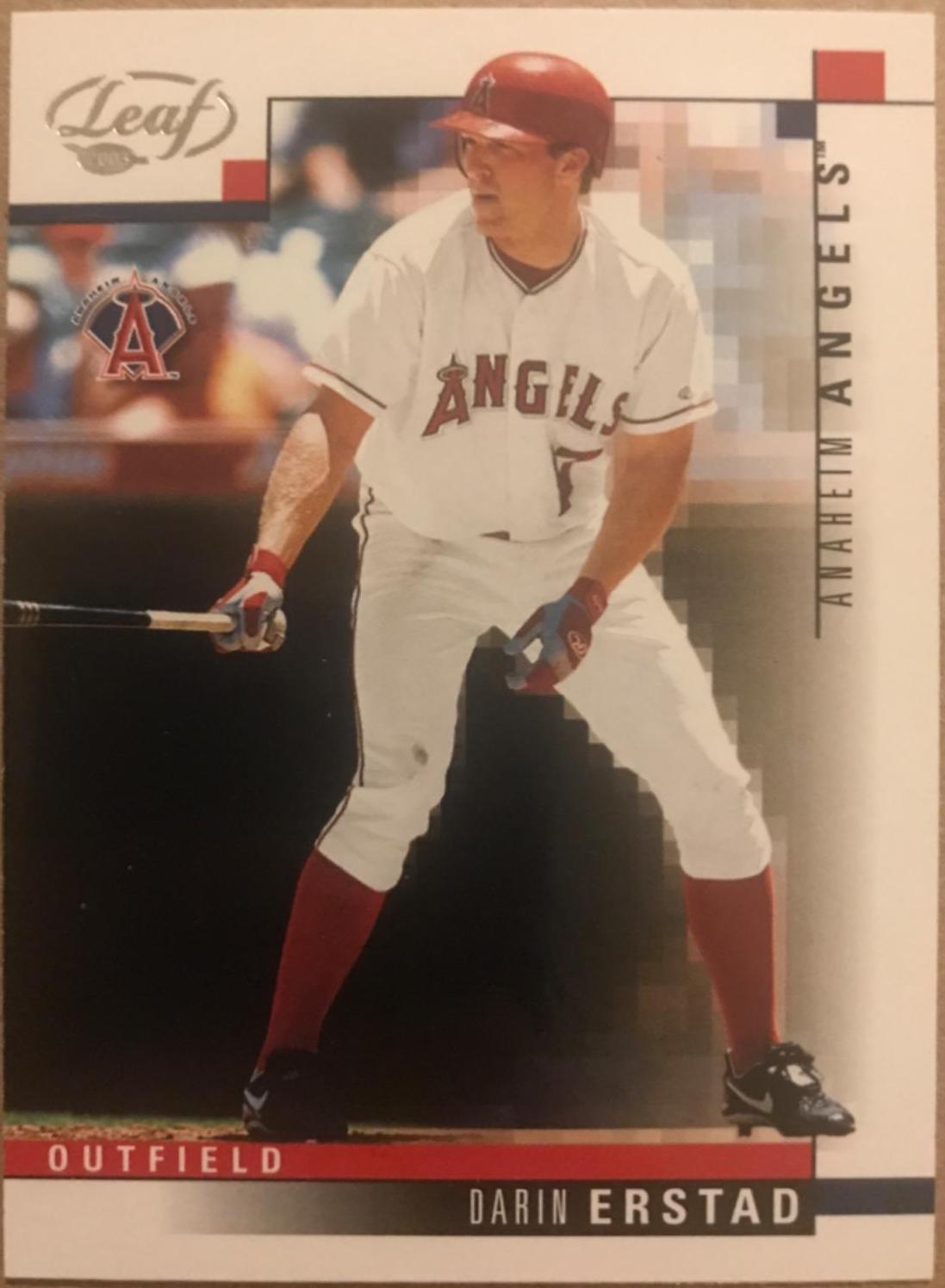 Darin Erstad #2 Baseball Cards 2003 Leaf