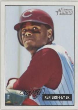 Ken Griffey Jr. #48 Baseball Cards 2005 Bowman Heritage