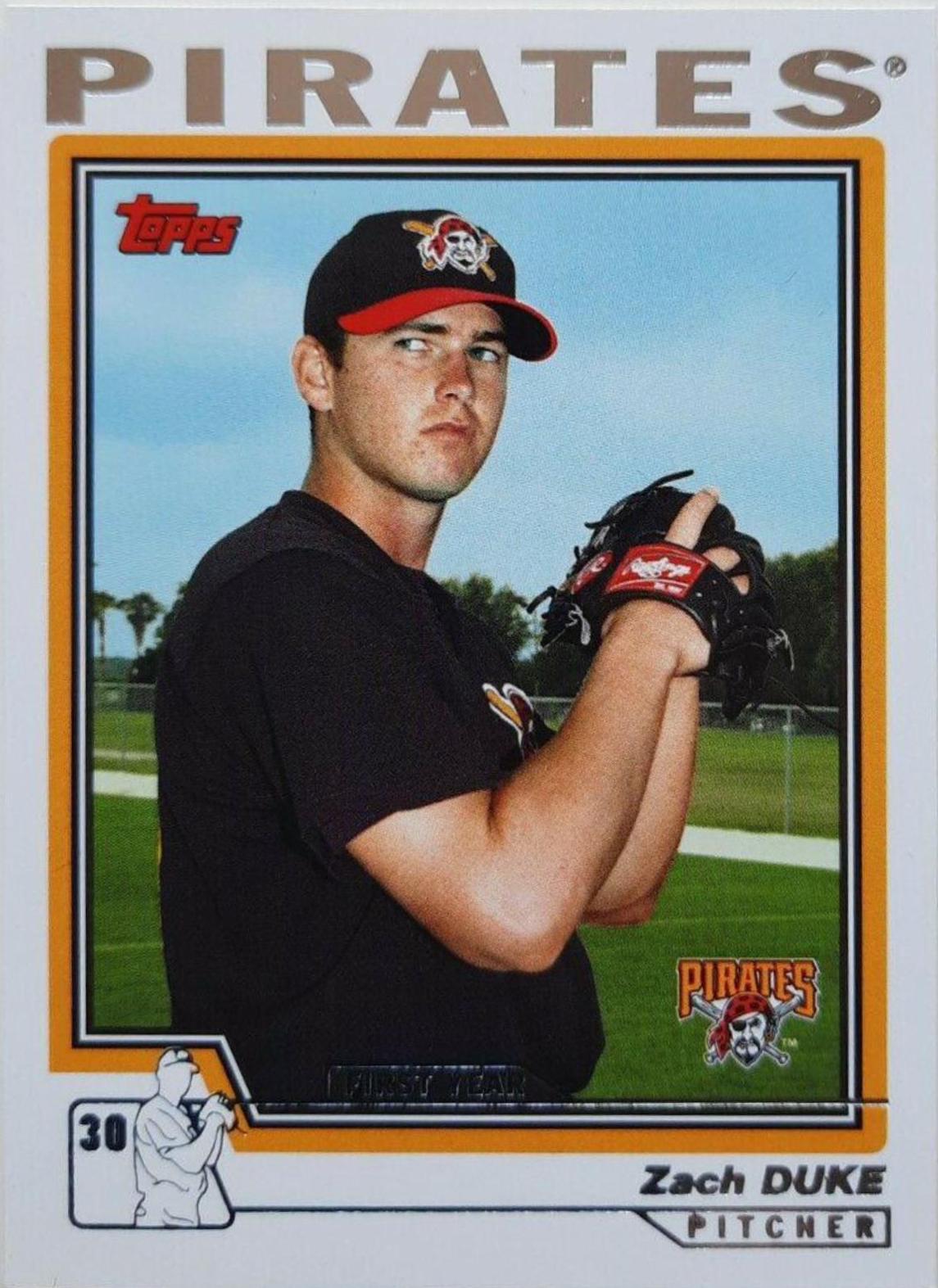 Zach Duke #325 Baseball Cards 2004 Topps