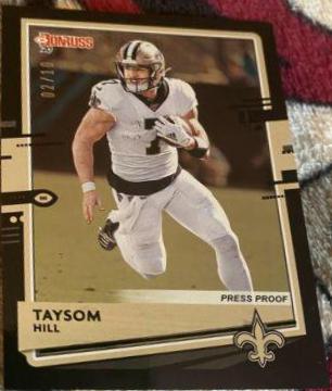 Taysom Hill #178 2020 Panini Donruss Football