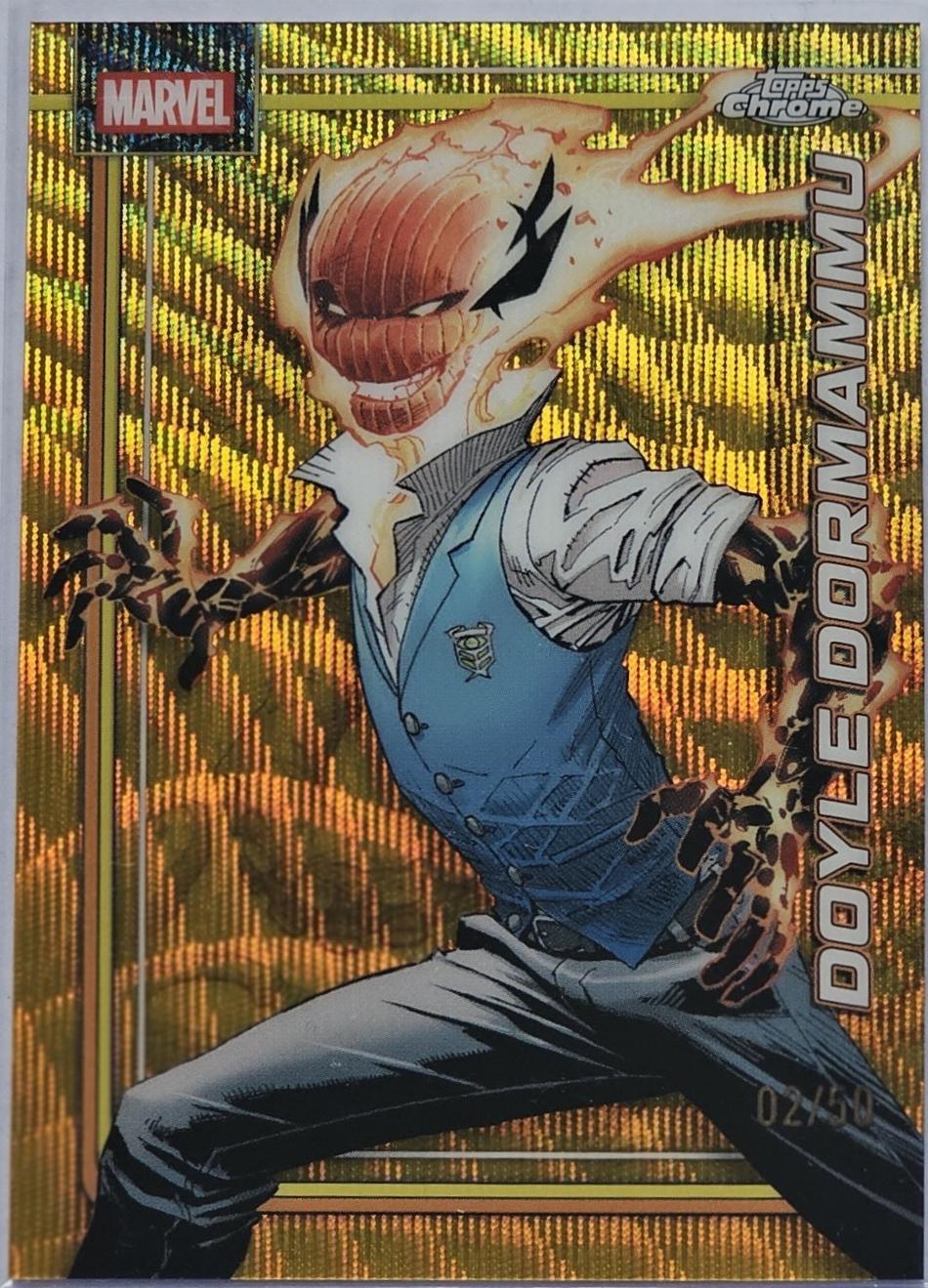 Doyle Dormammu Gold Wave Refractor