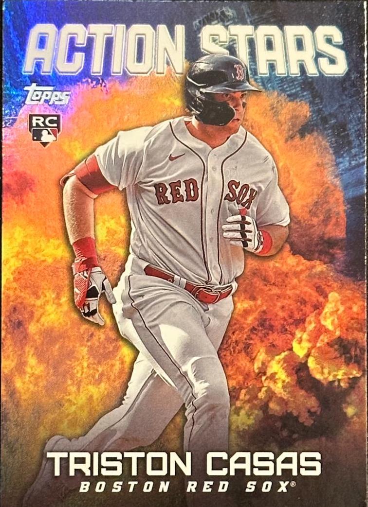 Triston Casas #AS-7 Baseball Cards 2023 Topps Update Action Stars