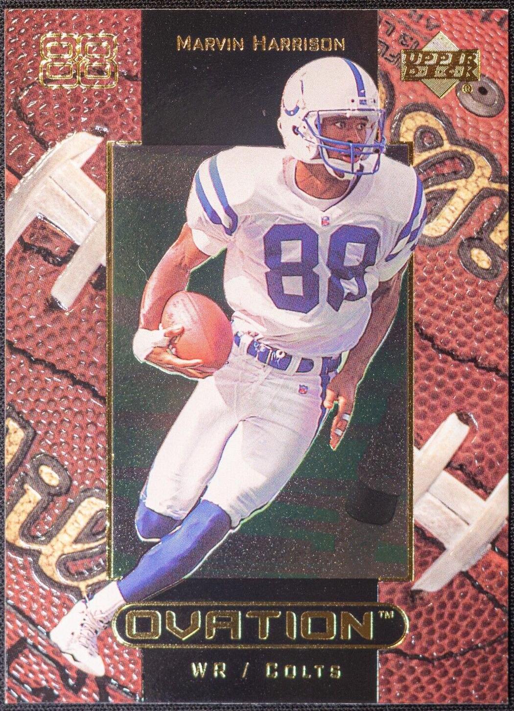 Marvin Harrison #24 Football Cards 1999 Upper Deck Ovation