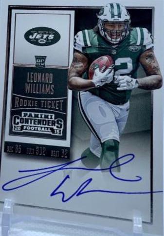 Leonard Williams [Standing Autograph Playoff Ticket] #224