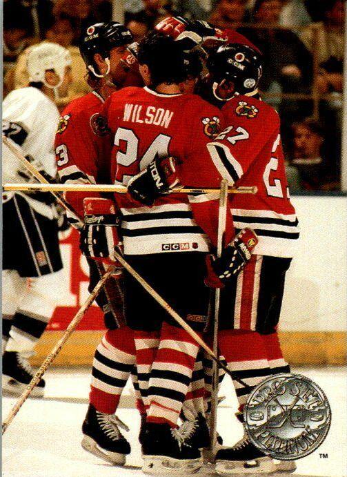 Chicago Blackhawks #141 Hockey Cards 1991 Pro Set Platinum