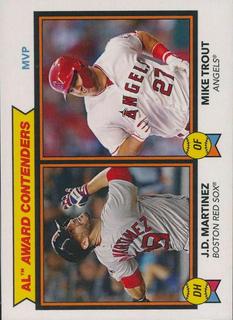 J.D. Martinez, Mike Trout