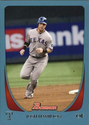 Josh Hamilton #11 Baseball Cards 2011 Bowman