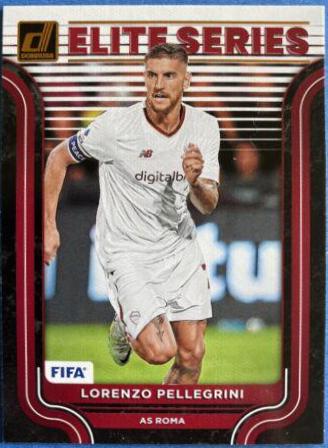 Lorenzo Pellegrini #24 Soccer Cards 2022 Panini Donruss Elite Series