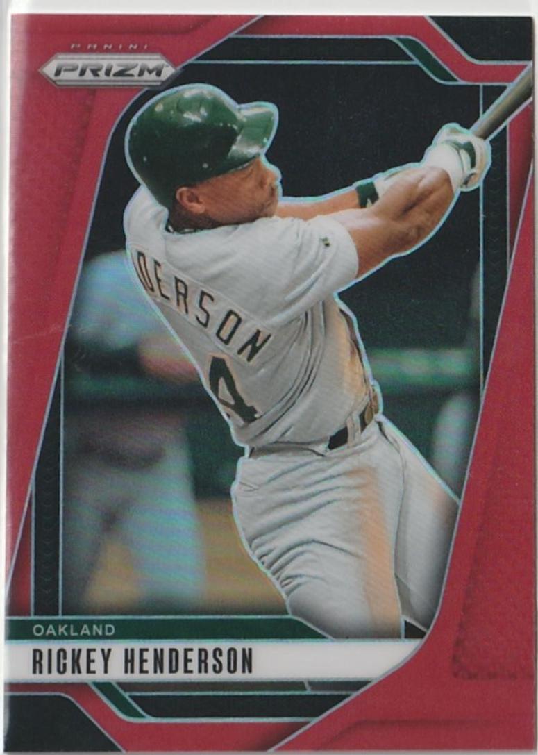 Rickey Henderson [Red Prizm] #230