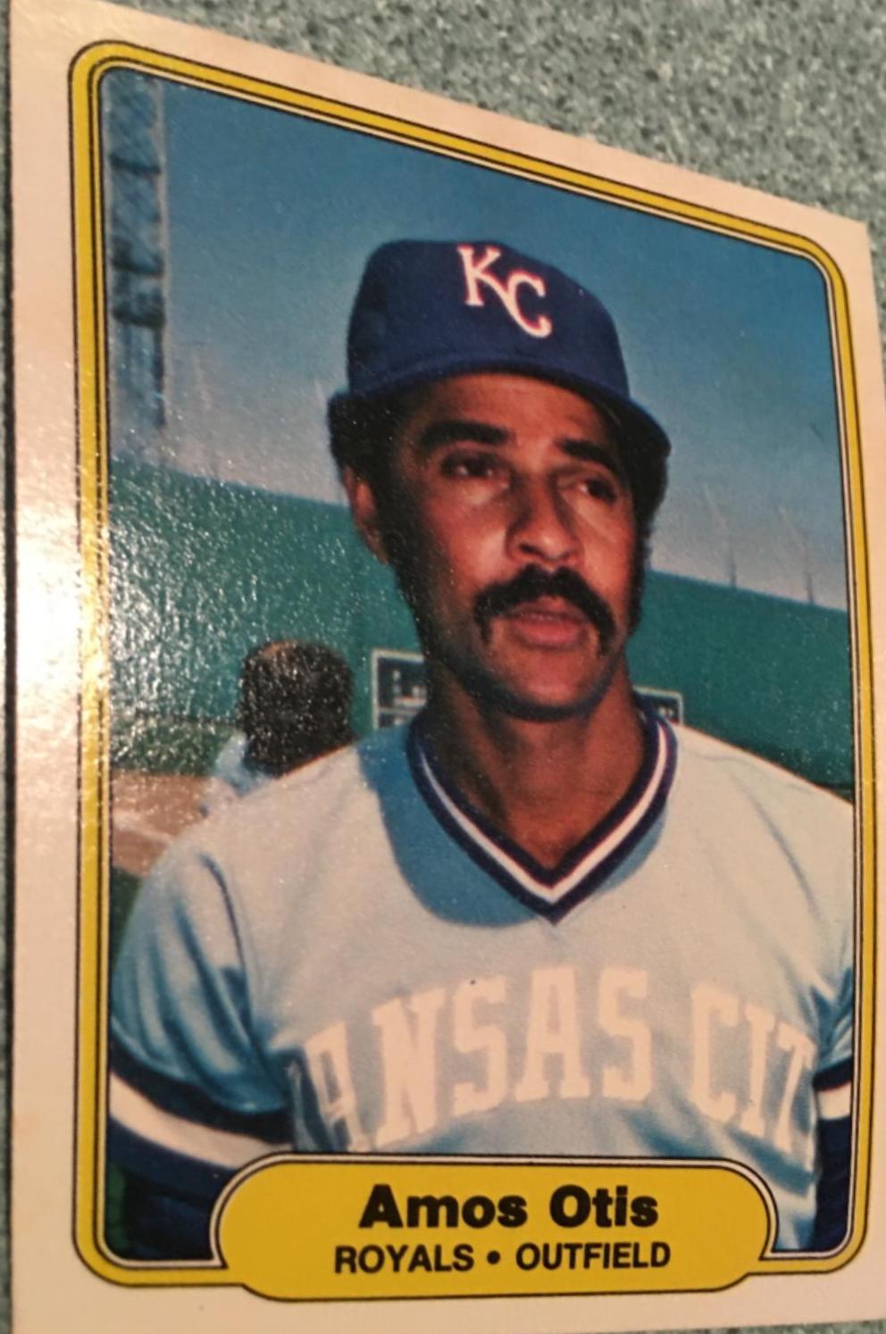 Amos Otis #419 1982 Fleer Baseball