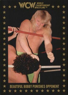 Beautiful Bobby Punishes Opponent #21 Wrestling Cards 1991 Championship Marketing WCW