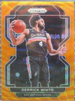 Derrick White [Orange Prizm] #19